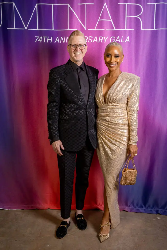 Gala co-chairs Matt & Joi Maria Probus at the Art League Houston Luminaries Gala (Photo by Alex Barber and Laura Burlton)