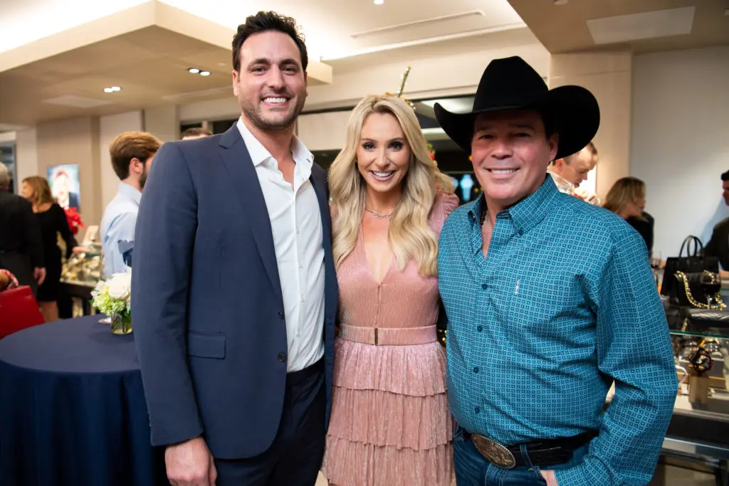 Lane & Chita Craft, Clay Walker at the IW Marks Jewelers grand re-opening party.