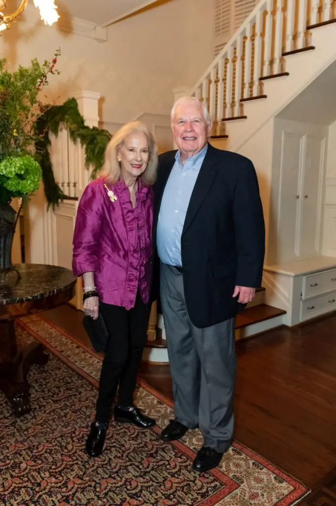 Mary Ann & David McKeithan at Legacy Community Health's Holiday Schmooze (Photo by Killy Chavez)