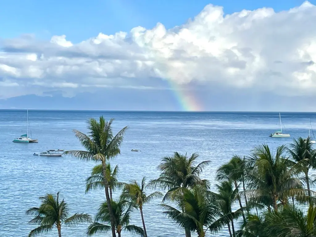 Be on the lookout for rainbows in Maui. (Photo by Courtney Dabney)