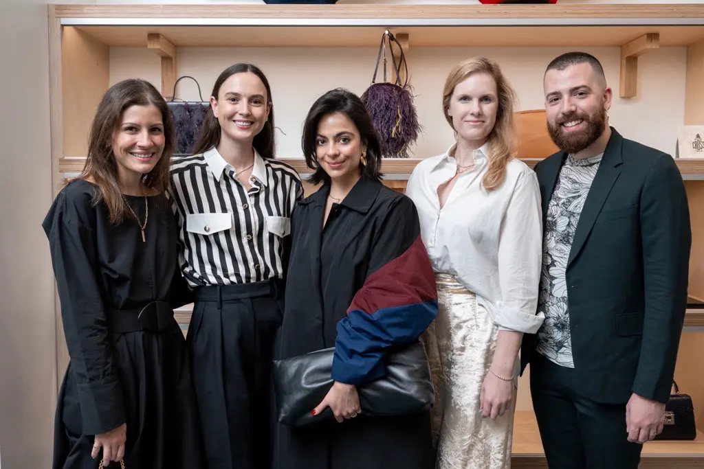 Samantha Frappied Brown, Jordan Jones Muñoz, Rebeca Mendoza, Anne Wallach, Greg Terzian (Photo by Bruno Snap the Picture )