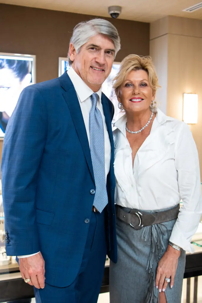 Mike & Susan Plank at the IW Marks Jewelers grand re-opening party.