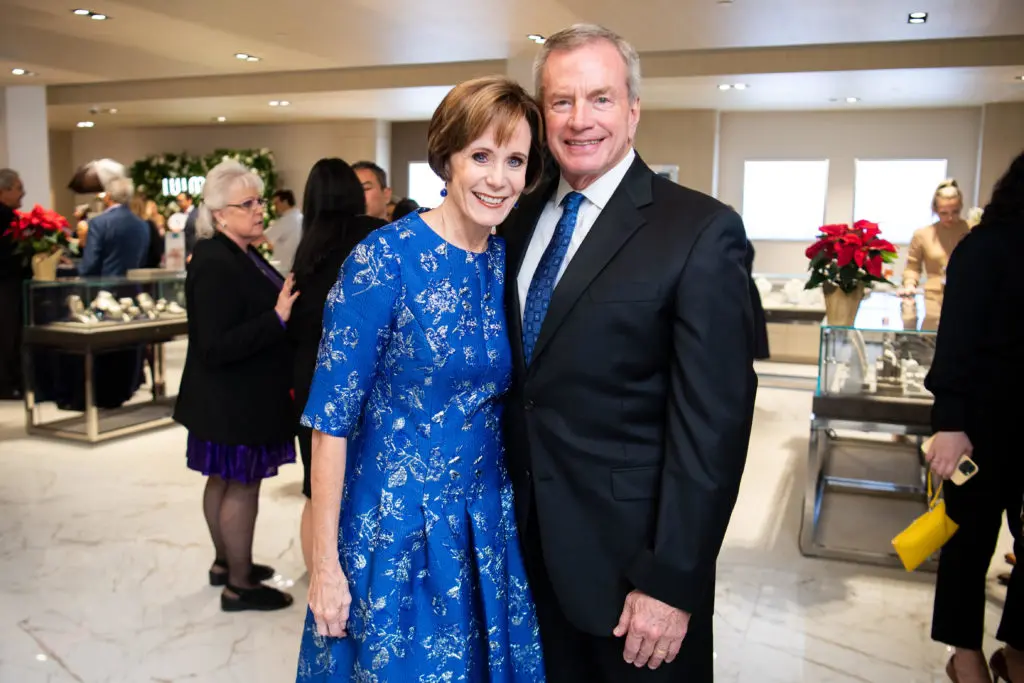 Nina & Edd Hendee at the IW Marks Jewelers grand re-opening party.