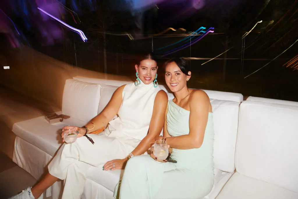 Porschla Kidd, Lilla Nash at the Dallas Contemporary Gala (Photo by Jon Furlong)