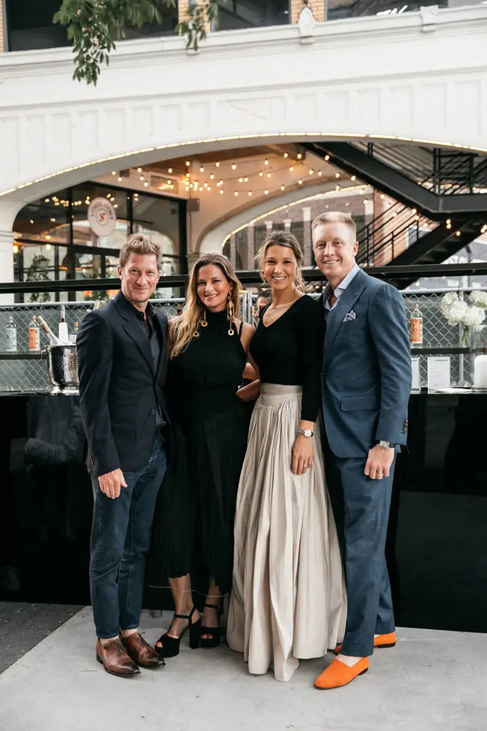 Rand Horowitz, Shayna Fontana, Cori & Patrick Todd at the Dallas Contemporary Gala (Photo by Rebecca Patton)