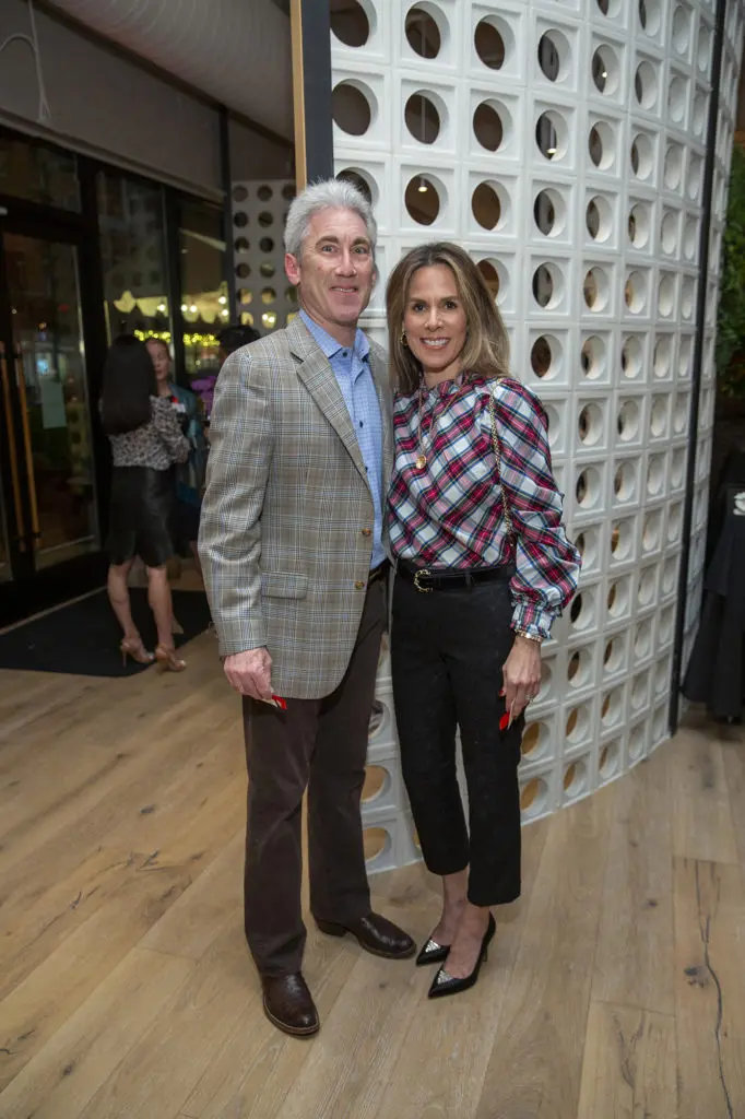Reid & Anissa Friedman at the Texas Children's Hospital Ambassadors Holiday Party held at Navy Blue in Rice Village (Photo by Jenny Antill Photography)