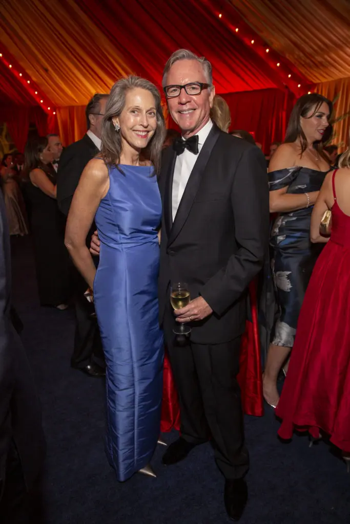 Susanne & William Pritchard at The Menil Collection's 'Cirque Surréaliste' 35th anniversary gala (Photo by Jenny Antill)