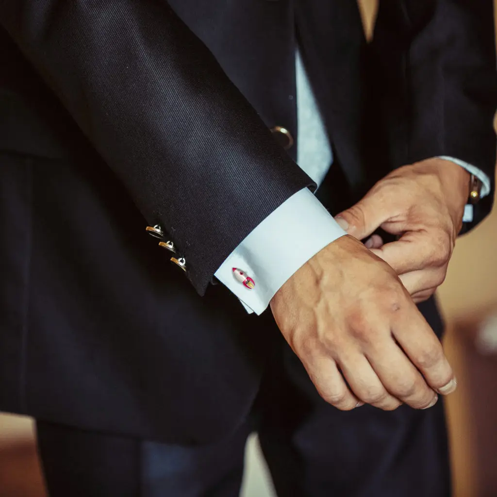 Tenenbaum Jewelers Deakin & Francis Mechanical Rocket Cufflinks