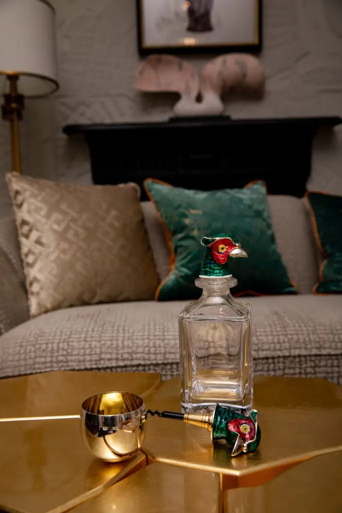 Tenenbaum Jewelers Decanter and Corkscrew