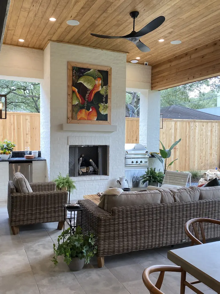 Sophisticated outdoor living at the ASID TXGC Show House in West University 