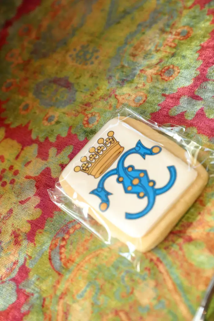 Highclere Castle cookies (Photo by Rob Wythe/Wythe Portrait Studio)