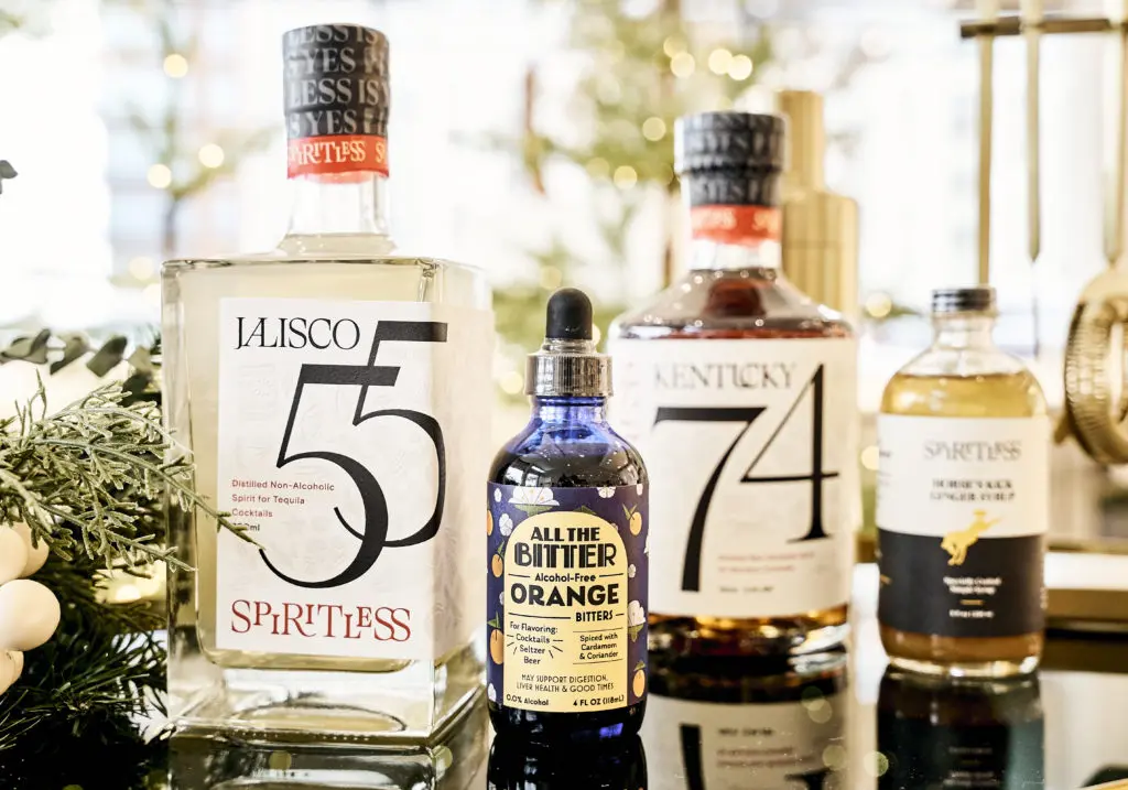 With an array of ingredients on hand like Spiritless Jalisco 55 and Horse's Kick Ginger Syrup, the cocktail options are unlimited. Photo by Brian Hutson, The Elevated Elixir.