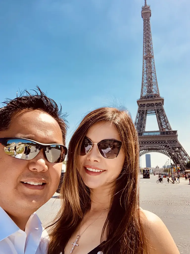 A trip to Paris was so memorable, the couple returned with their children the next year.