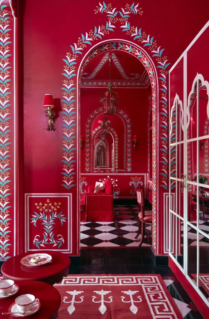 Marie-Anne Oudejans’ inspiration was the art and culture of Rajasthan and Jaipur. (Photo by Ashish Sahi)