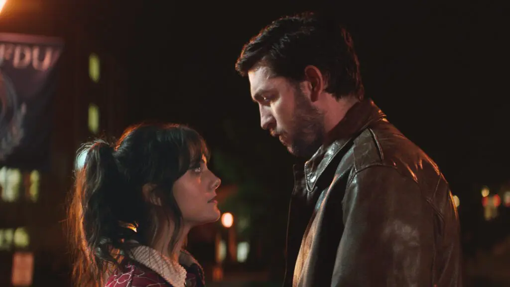 Emilia Jones and Nicholas Braun shine early in Cat Person, a movie based on a short story in The New Yorker. (Courtesy Sundance Institute) 