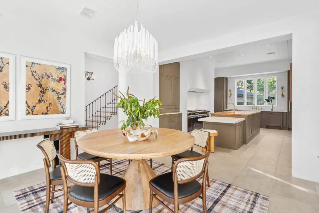 View from the breakfast room into the kitchen at 2445 Pine Valley Court. (Photo by Sonya Bertolino)