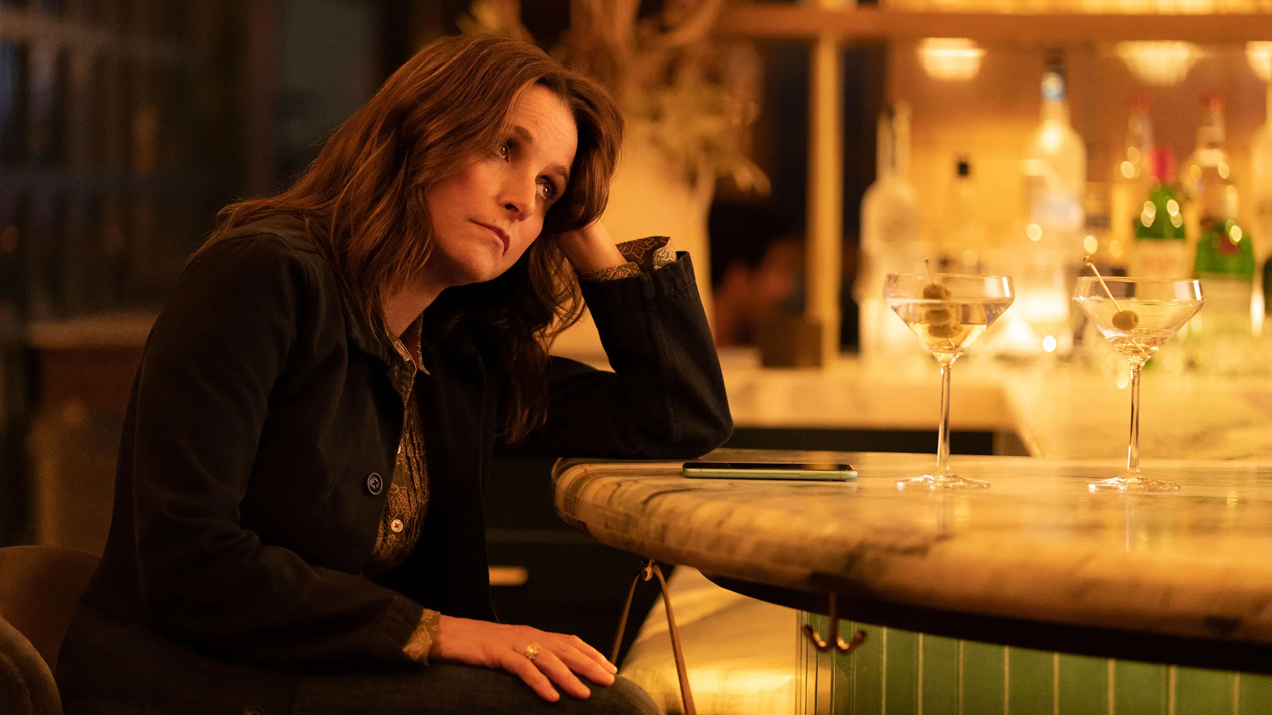 Julia Louis- Dreyfus stars in “You Hurt My Feelings” directed by Nicole Holofcener. (Courtesy Sundance Institute)