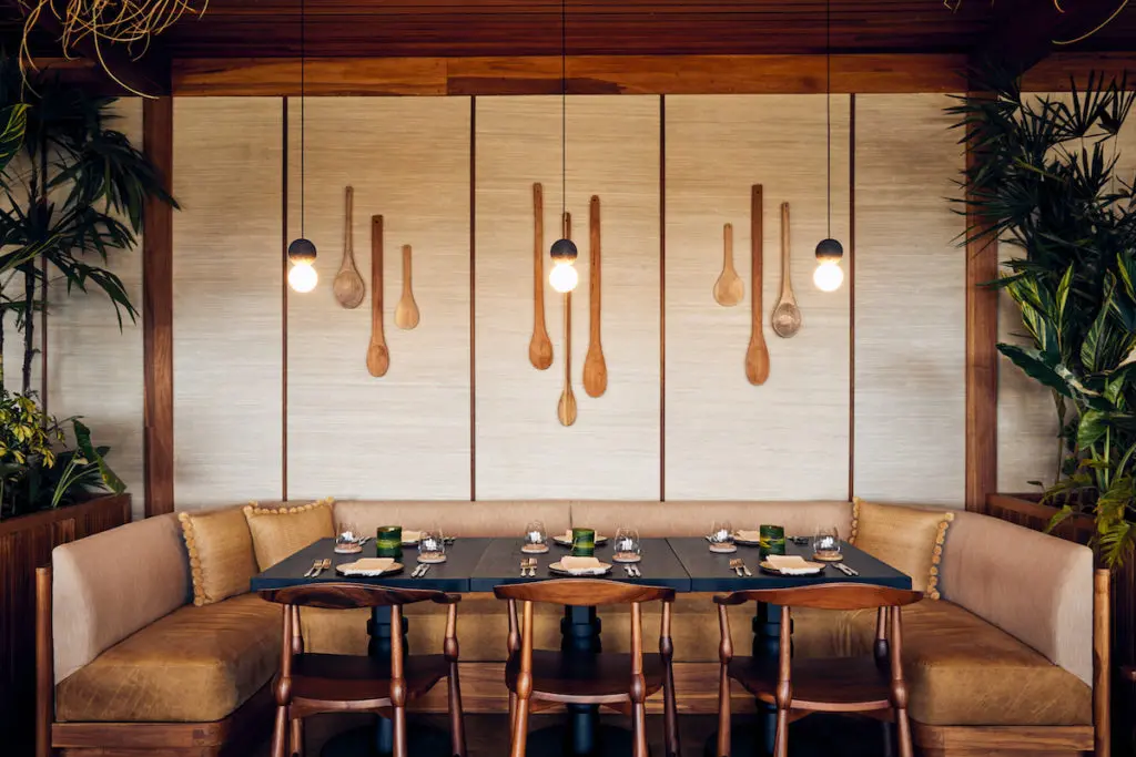 Grano, the signature restaurant at Hacienda AltaGracia, Auberge Resorts Collection. 
