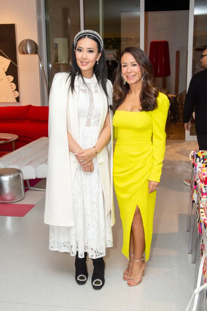 Aurelia Largo, Adrianna Spivey at CAMH Another Great Night  (Photo by Jacob Powers)