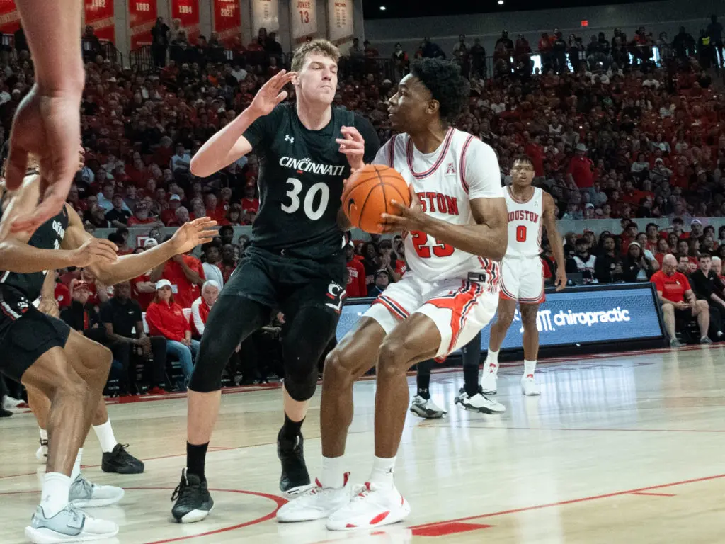University of Houston freshman Terrance Arceneaux is gaining more and more confidence. (Photo by F. Carter Smith)