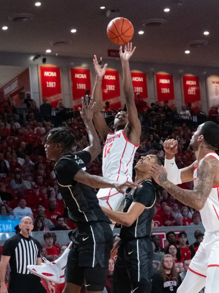 Guard Marcus Sasser was one of the toughest guys to defend in America while at the University of Houston. (Photo by F. Carter Smith)