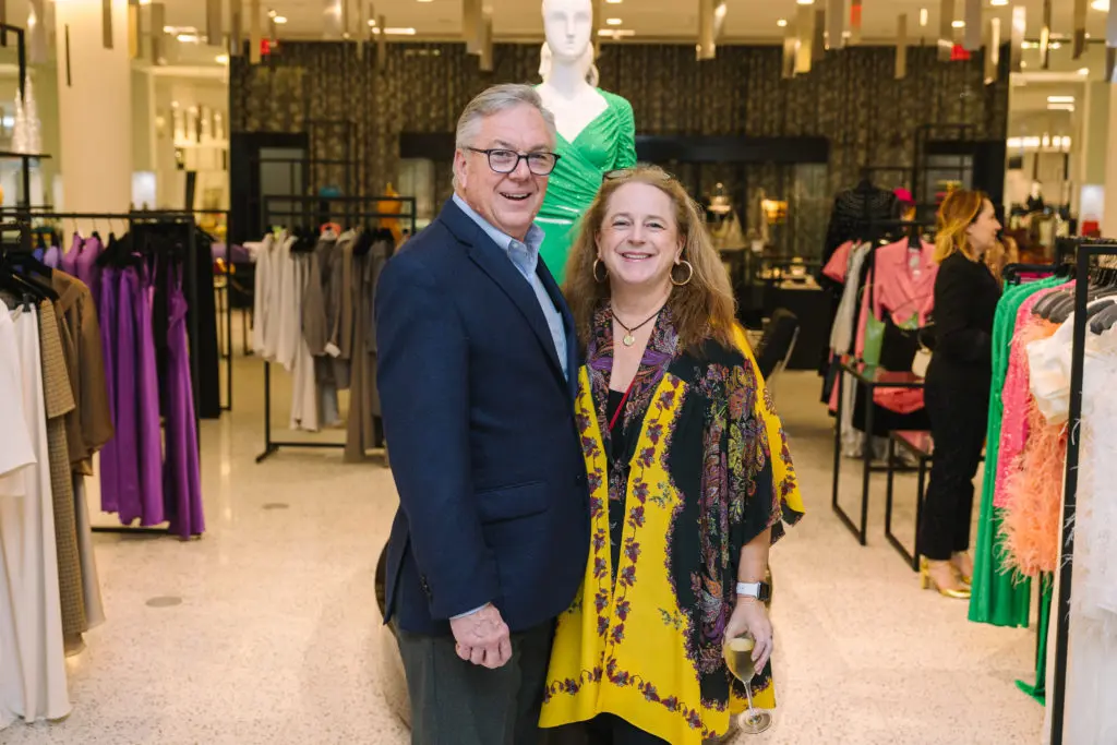 Tootsies owner Norman Lewis and Tootsies experience director Shelley Taylor Ludwick at the CAMH Another Great Night Kick-Off hosted by Tootsies (Photo by Johnny Than)
