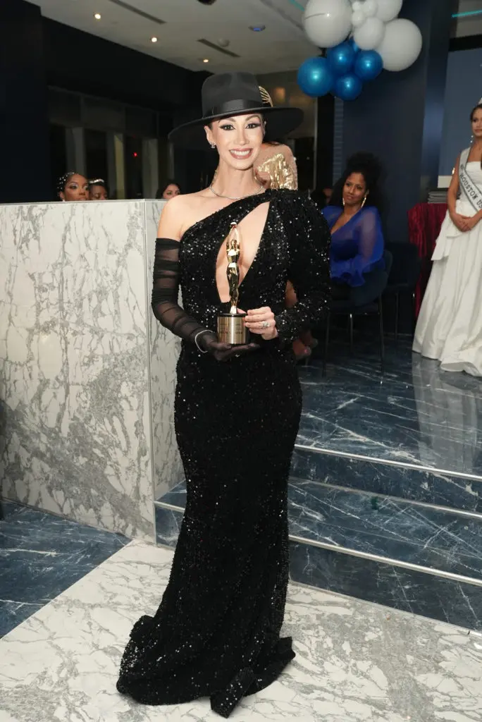 April Salazar at the Model of the Year Awards dinner at Ciel. (Photo by  Henry Adegbite, Visual Influence)