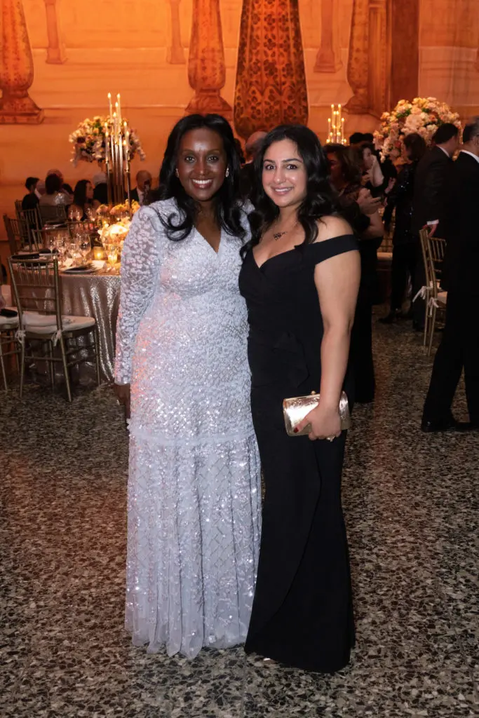 Fatima Hassan Ali, Alysha Alibhai at the Museum of Fine Arts, Houston 'Art of the Islamic Worlds Gala.' (Photo by Wilson Parish)