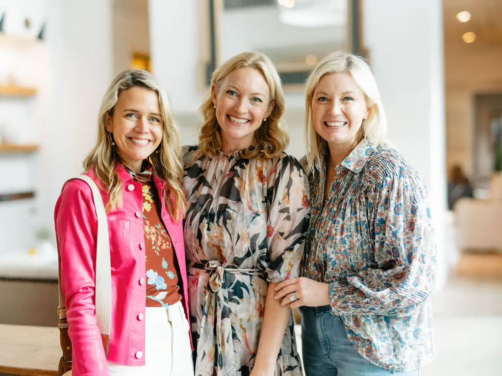 Chef, food writer and cookbook author Marcia Smart is joined by Lyndsey Zorich and Sarahbeth Pipkin at her book signing.