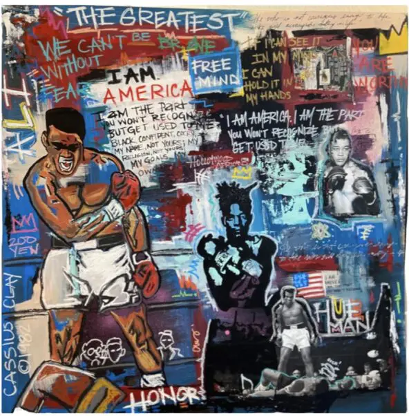Wyntress X'ion's "Hueman Being," 2021 (Courtesy HCCAC and the artist)