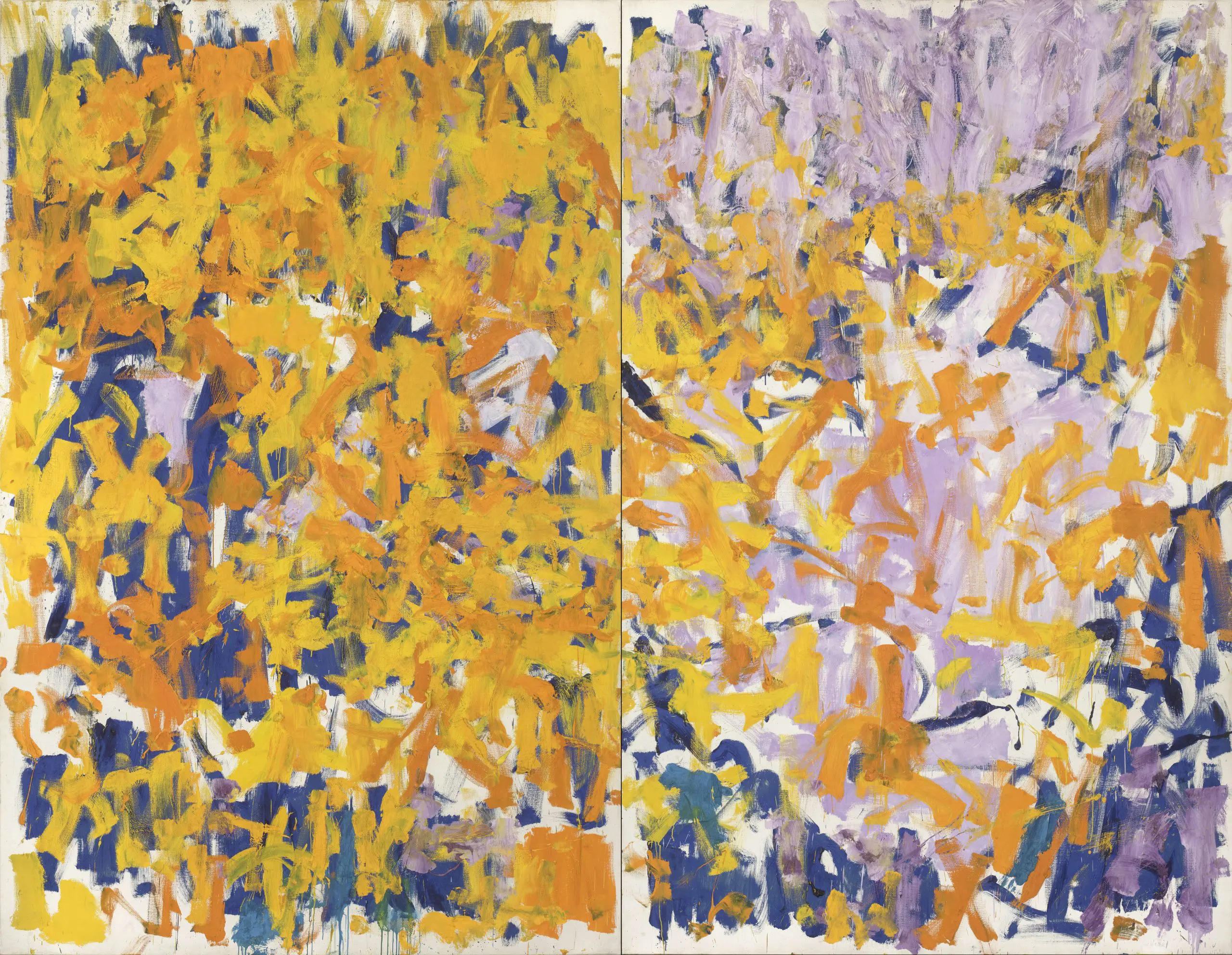 Joan Mitchell's "Two Pianos," 1980 (Courtesy Joan Mitchell, photo by Patrice Schmidt)