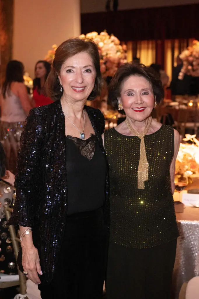 Lily Kooros, Cyvia Wolff at the Museum of Fine Arts, Houston 'Art of the Islamic Worlds Gala.' (Photo by Wilson Parish)