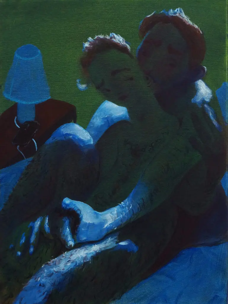 Jean Paul Mallozzi's "Lean Back More," 2022 at Bill Arning Exhibitions (Courtesy Bill Arning Exhibitions)