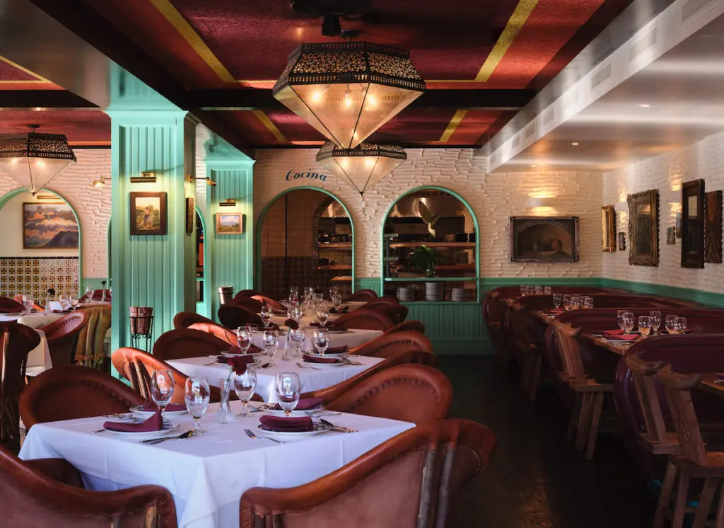 The interior of Las Montañas in Aspen. (photo by Matt Harrinton)
