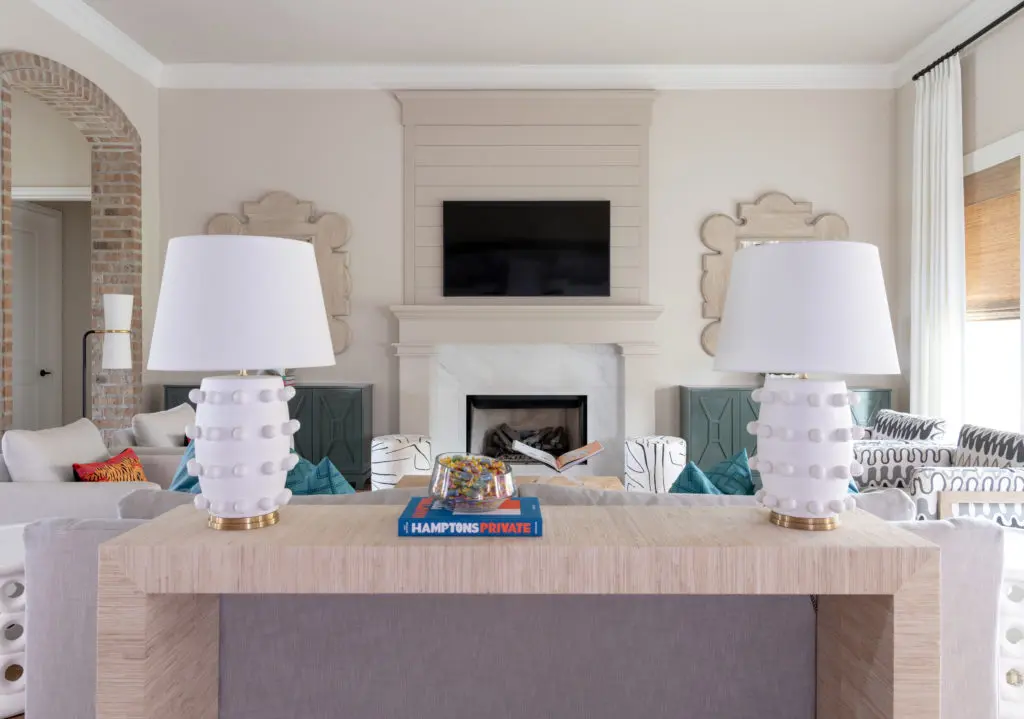 Custom pieces prevail in every space. (Photo by Michael Hunter)