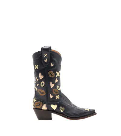Miron Crosby Elaine Navy Boot, $2,295