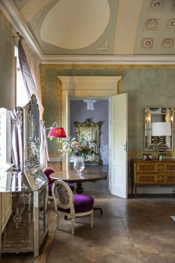 A Grand Junior Suite in the Villa. (photo by Enrico Costantini)