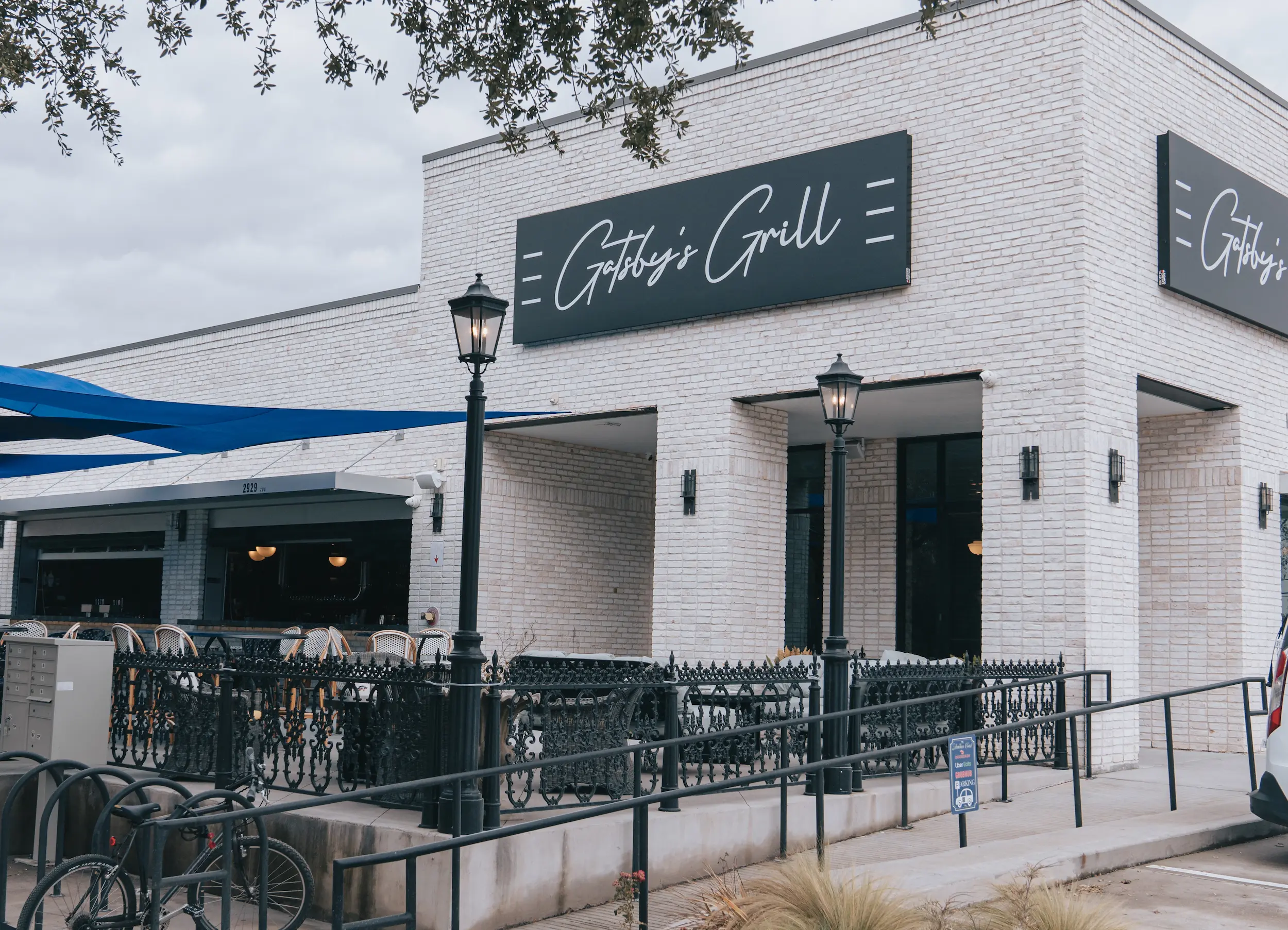 Patio of Gatsby’s Grill (Photo by Raydon Creative)