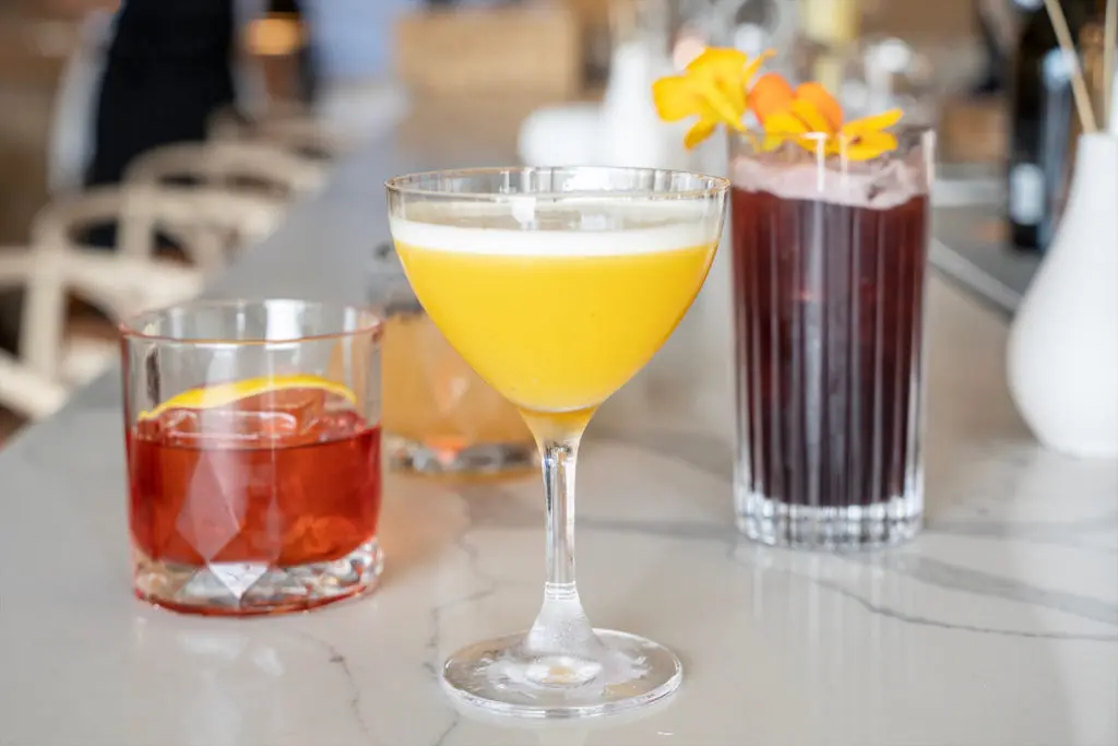Quarter Acre cocktails. (Photo by Emily Loving)