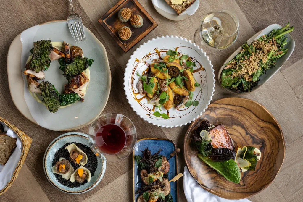 Chef Toby Archibald's New Zealand-inspired dishes at Quarter Acre on Lower Greenville. (Photo by Emily Loving)