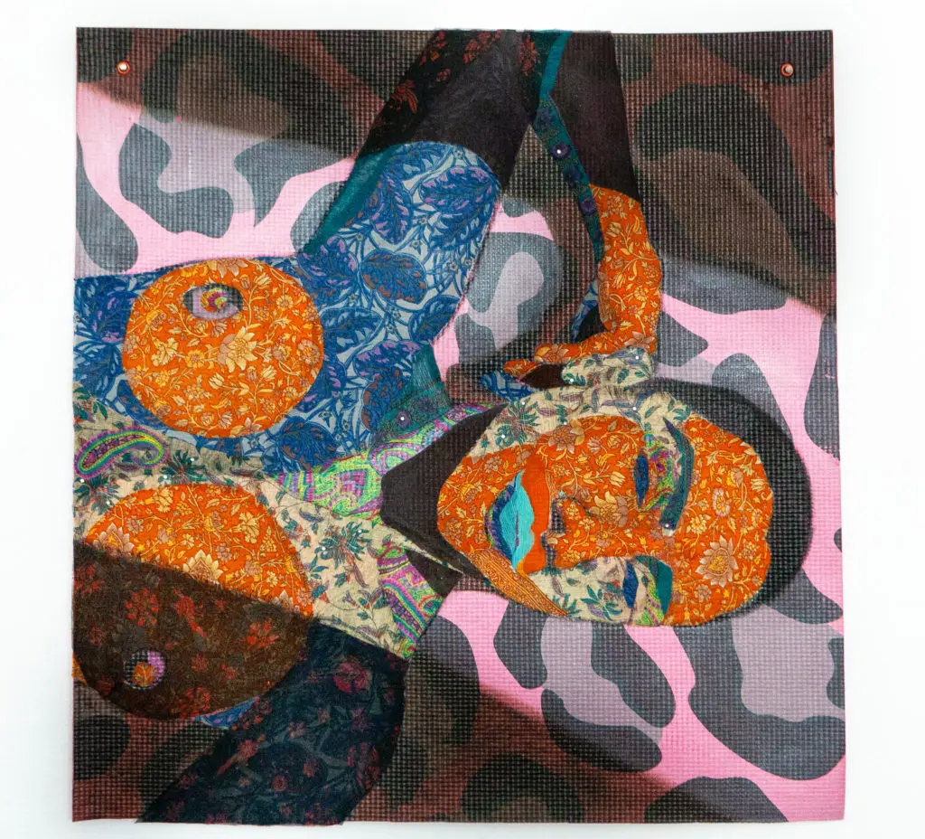 Preetika Rajgariah's "bring me the sunset in a cup," 2022 at Bill Arning Exhibitions (Courtesy Bill Arning Exhibitions)
