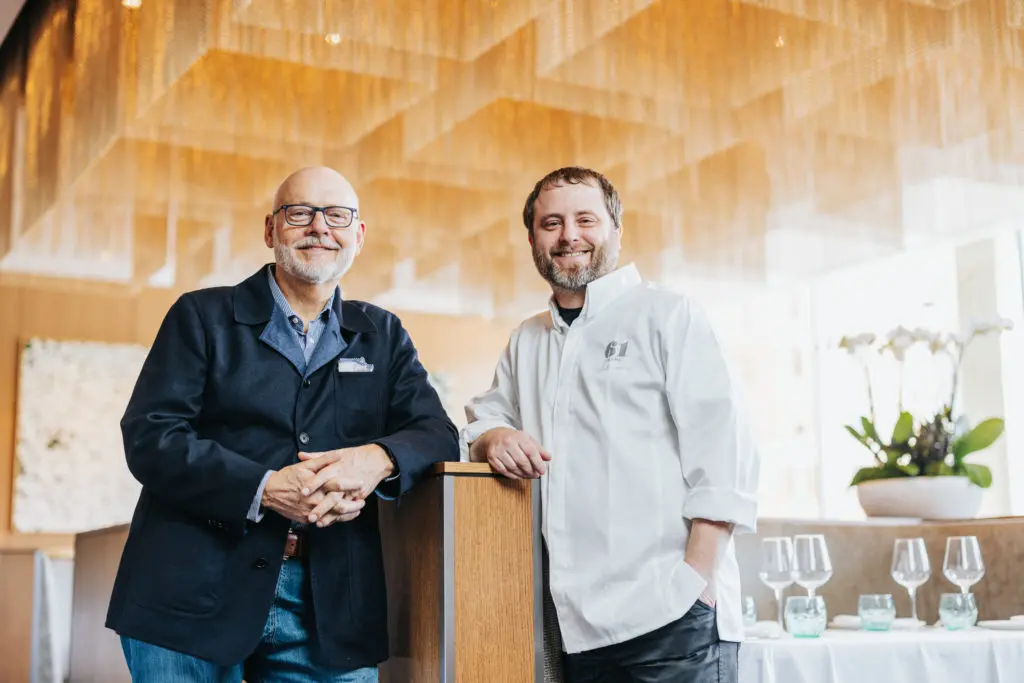 Restauranter Adam Jones and chef Blaine Staniford open their third restaurant in downtown Fort Worth on Tuesday, January 31. Photo by Kathy Tran.
