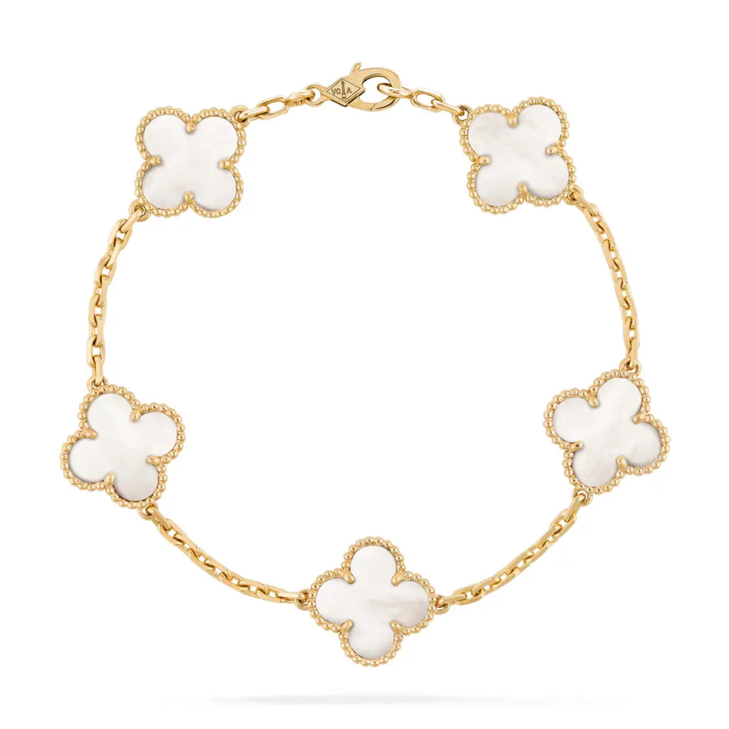 Van Cleef & Arpels Vintage Alhambra Bracelet, 5 Motifs, $4,200