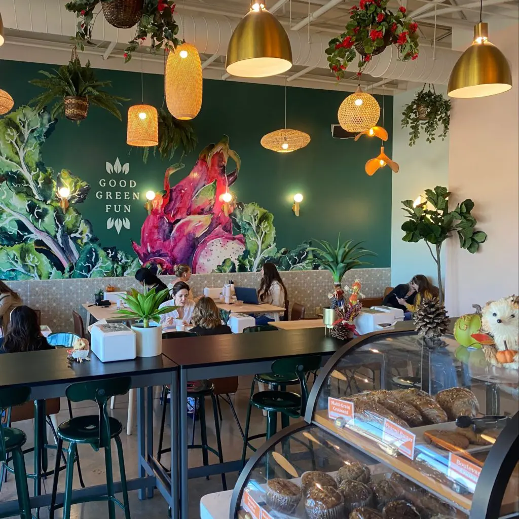 Boulevard of Greens newly expanded sit down space is a sanctuary.