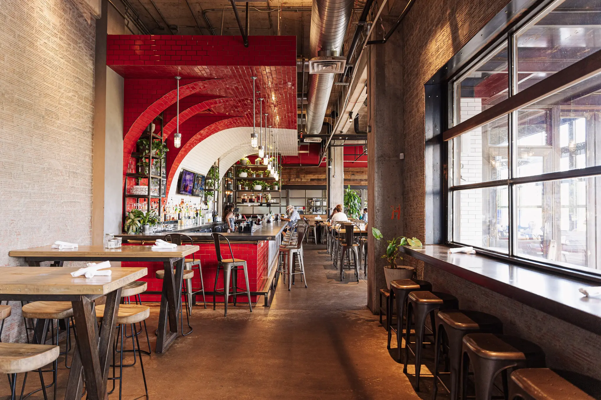 Vegan – HG Sply Co Fort Worth includes a plenty of river front patio space as well as a smashing interior.
