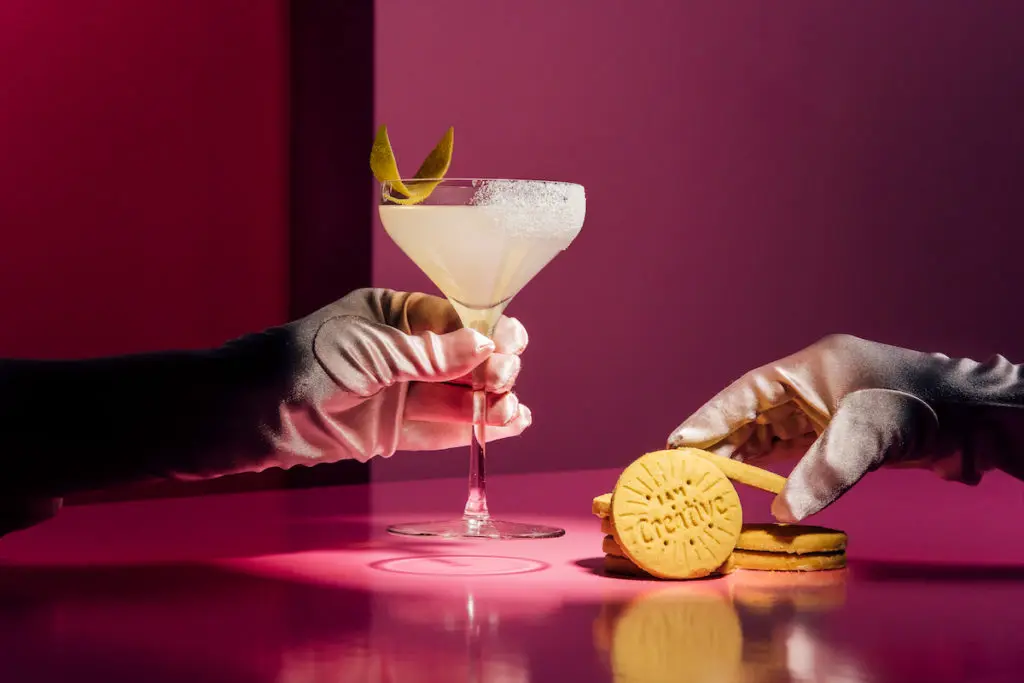 The Lemon Upper, a vanilla vodka treat inpsired by Lemon-Ups Girl Scout cookies. (Photo by TA Visuals)