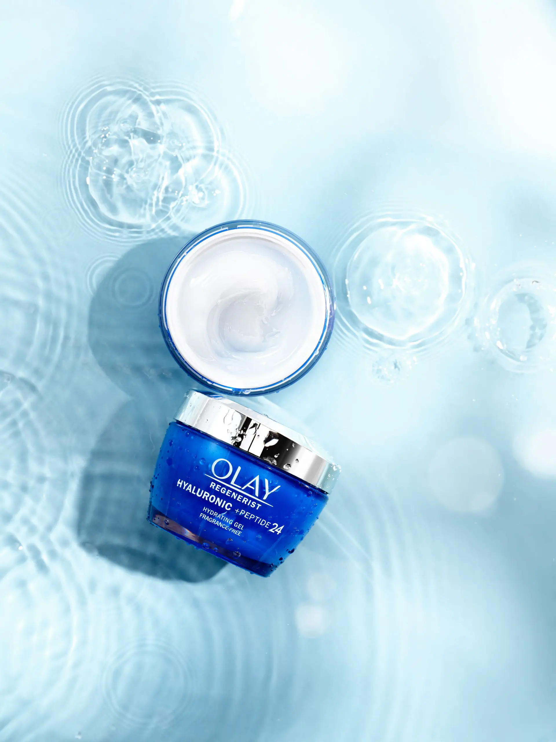 Olay Hyaluronic + Peptide 24 Hydrating Gel Cream is an Allure Magazine award winner.