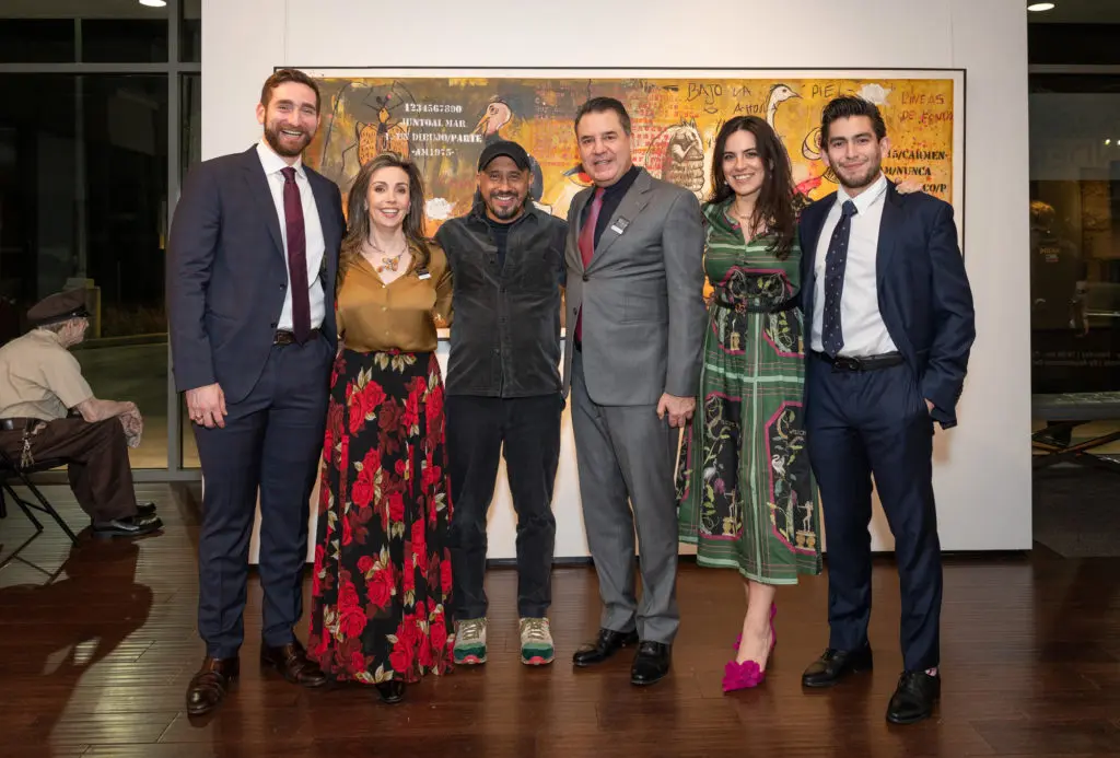 Mauricio Sampogna, Liliana Molina, Amador Montes, Mauricio Vallejo, Pamela Encinas, Jaime Obeso (Photo by Paul R. Davis)