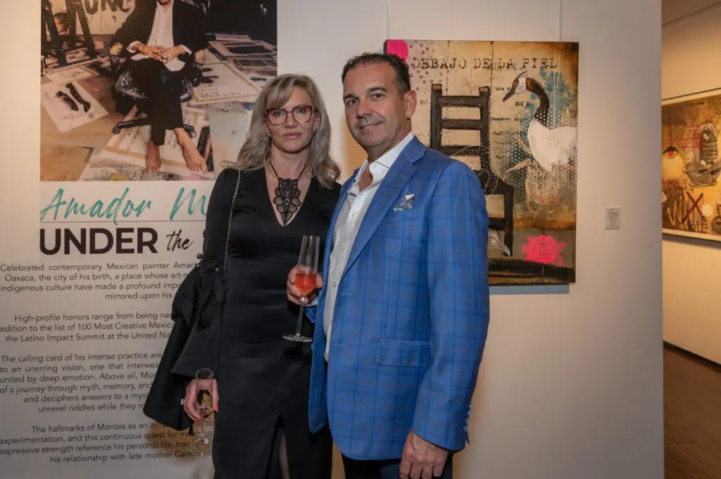 Tatiana Sorkin, Michel Coret  (Photo by Paul R. Davis)
