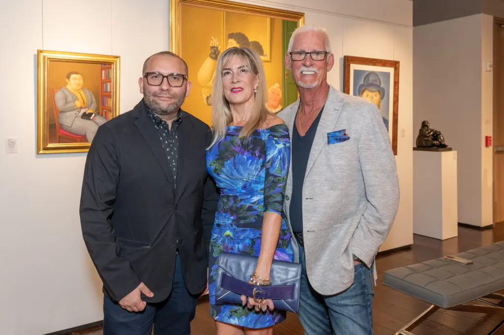 Ruben Lizaola, Craig King, Marion King (Photo by Paul R. Davis)

